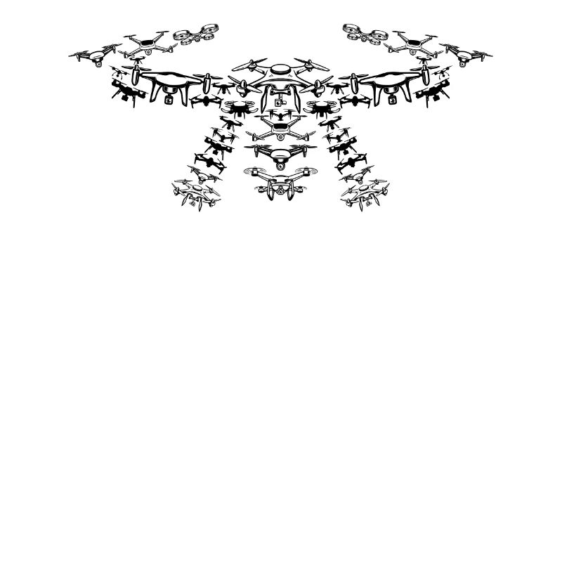 Drone Lover Quadcopter Drone Pilot Drone Silhouett