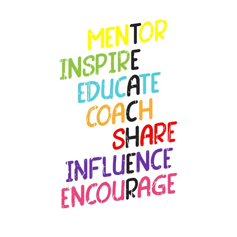 Mentor Inspire Educate Coach Einfluss teilen