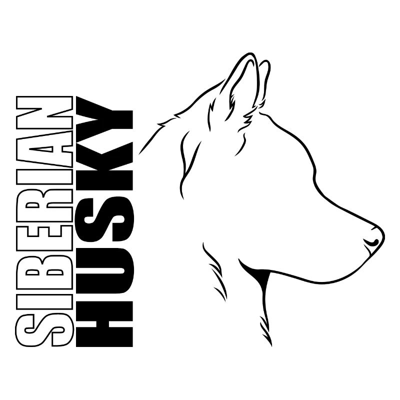 Husky Sibérien Profil Chiens Chien Wilsigns