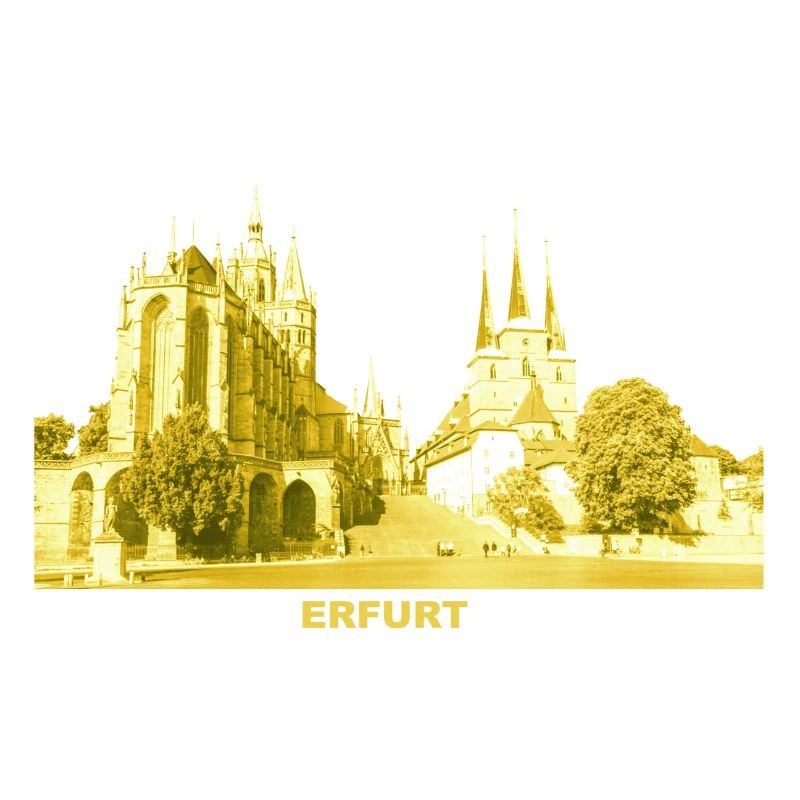 Cathédrale de Thuringe Erfurt Severikirche