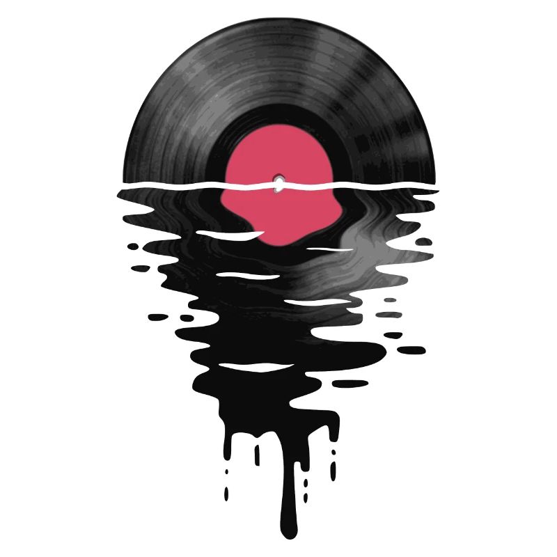 Vinyl LP Record Sunset