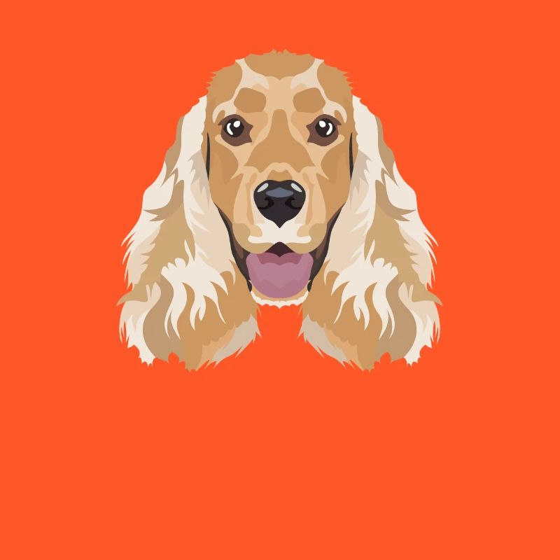 Lächelnder English Cocker Spaniel