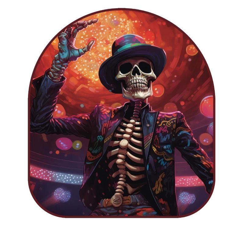 Retro '70s Rocker Skeleton