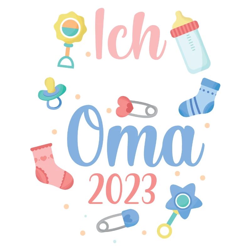 Ich Werde Oma 2023 süßes werdende Großmutter