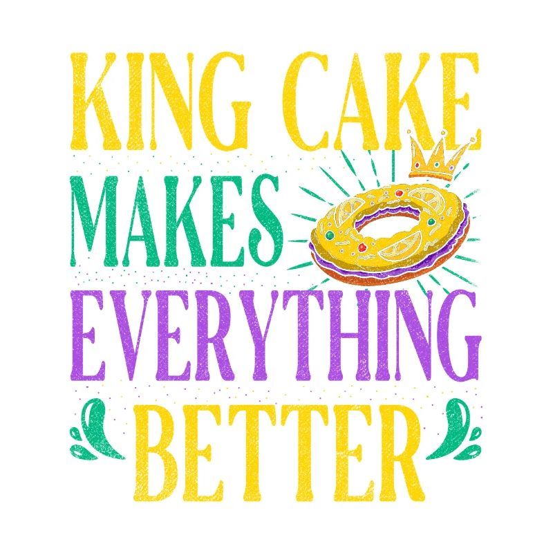 King Cake Makes Everything Better for Baker Or