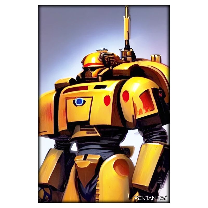 Kampfbot Robot Super Soldier Machine Warrior