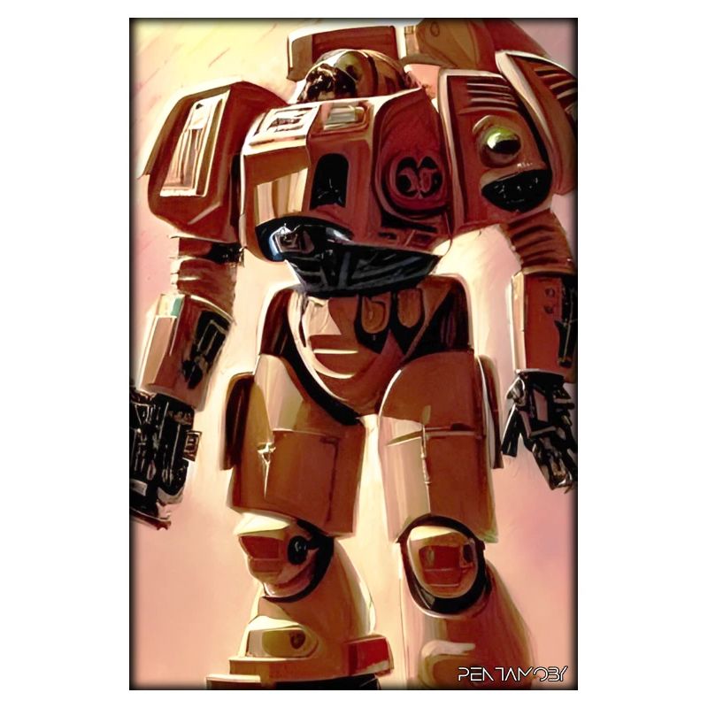 Kampfbot Robot Super Soldat Machine Guerrier