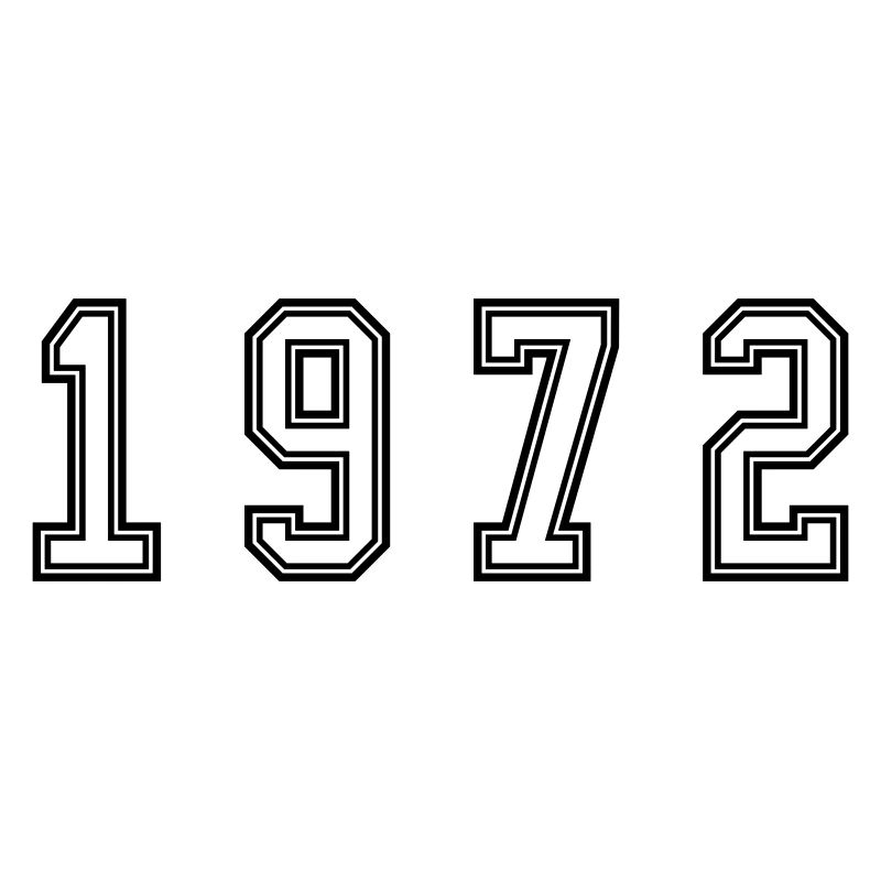 Numéro de l’année 1972