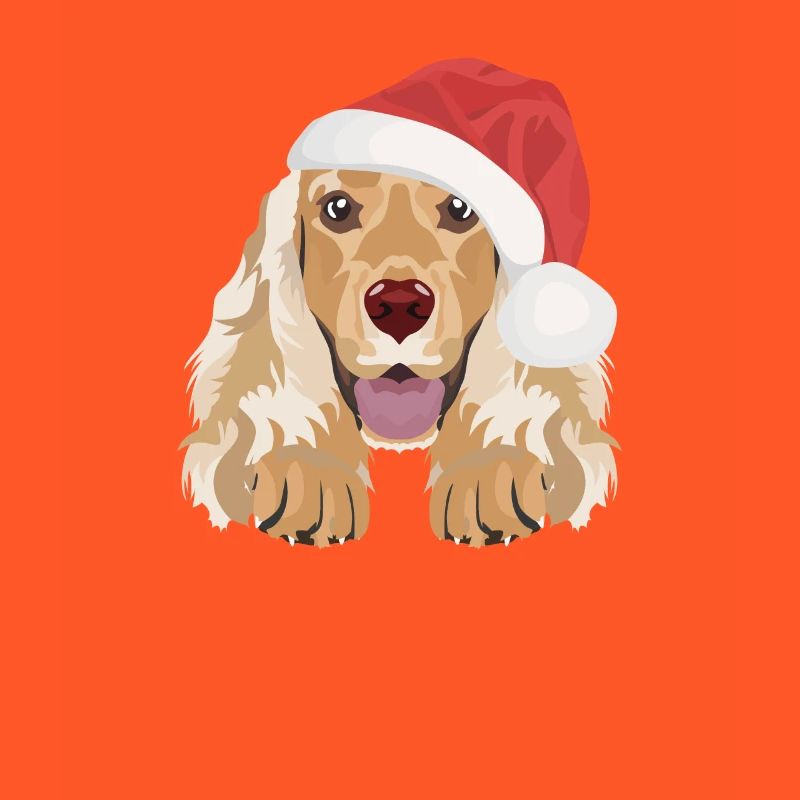 Deutsch Cocker Spaniel Joyeux Noël