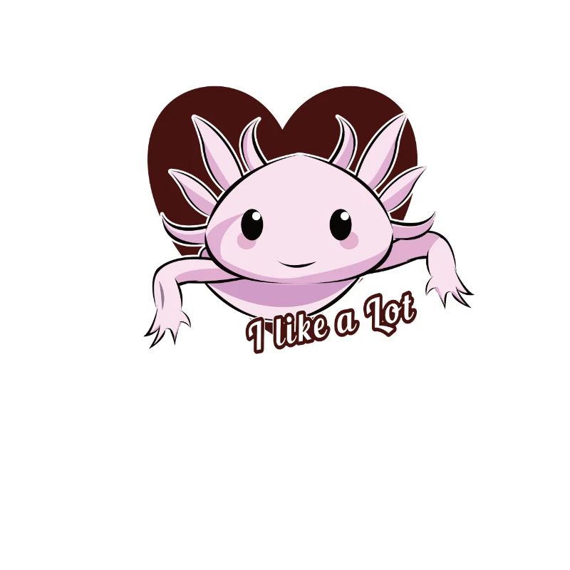 I like a lot. Axolotl, Geschenkidee