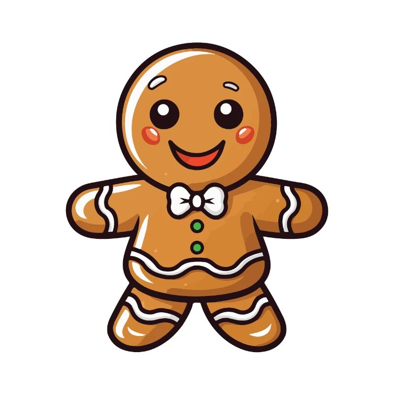 Cuisson des biscuits au pain d’épice de Noël