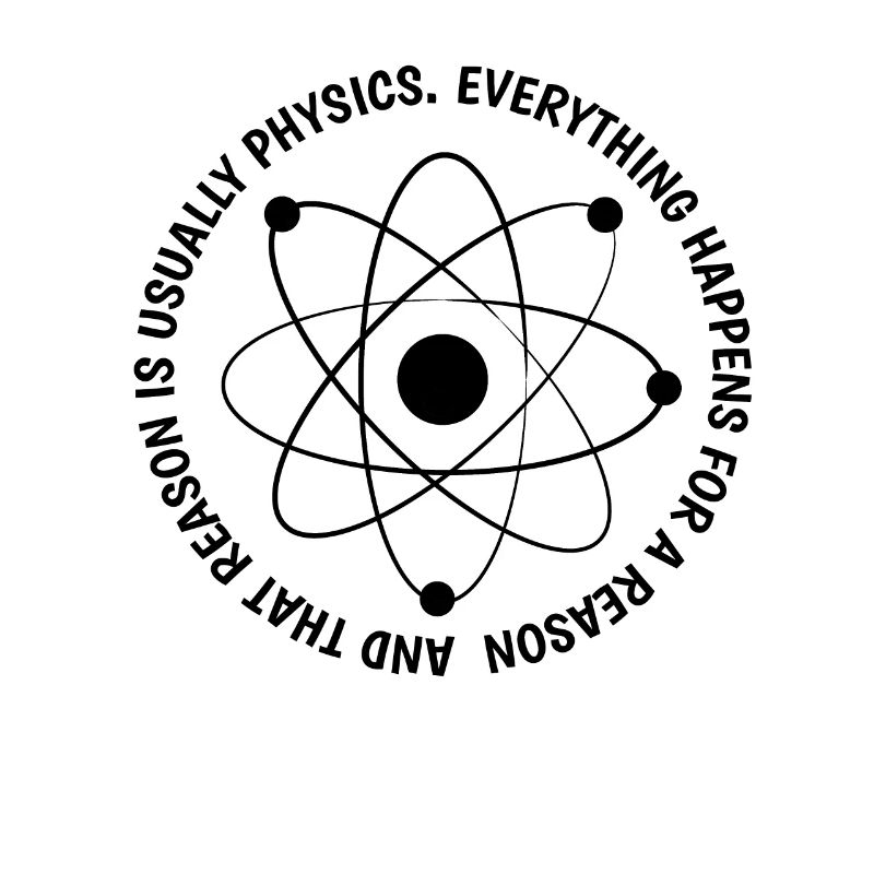 Science physics magic religion funny gift