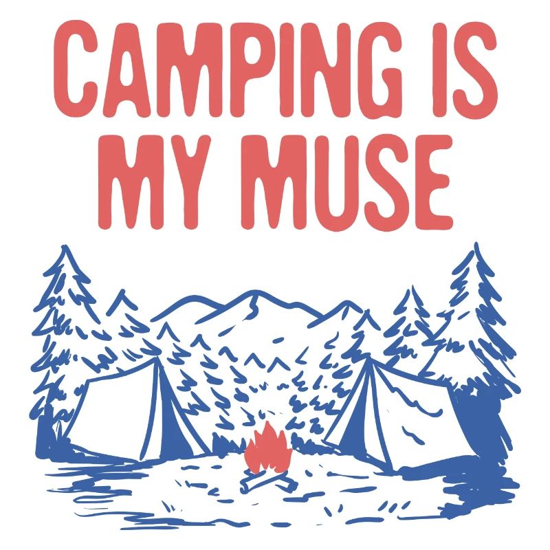 Le camping est mon passe-temps de camp de loisirs