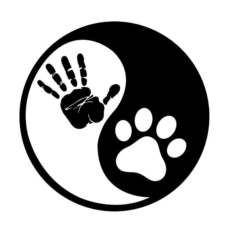 Hunde und Menschen