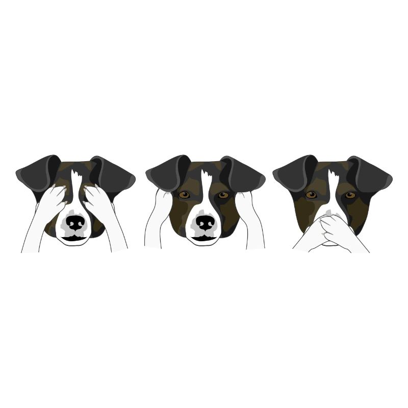 Dogs - See nothing, hear nothing, say nothing