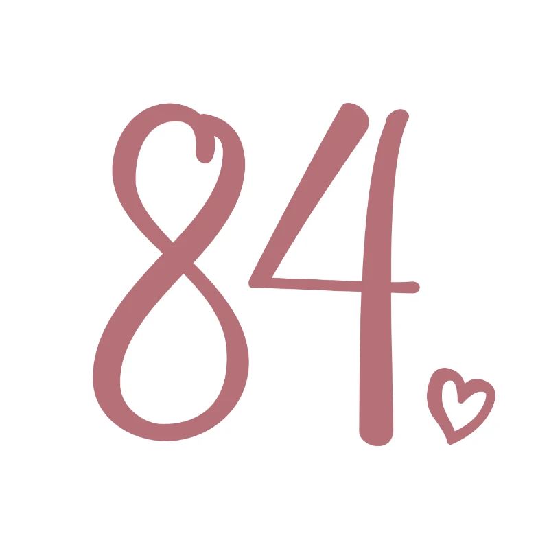 Mignon numéro 84, 84 ans, cadeau de 84e anniversaire
