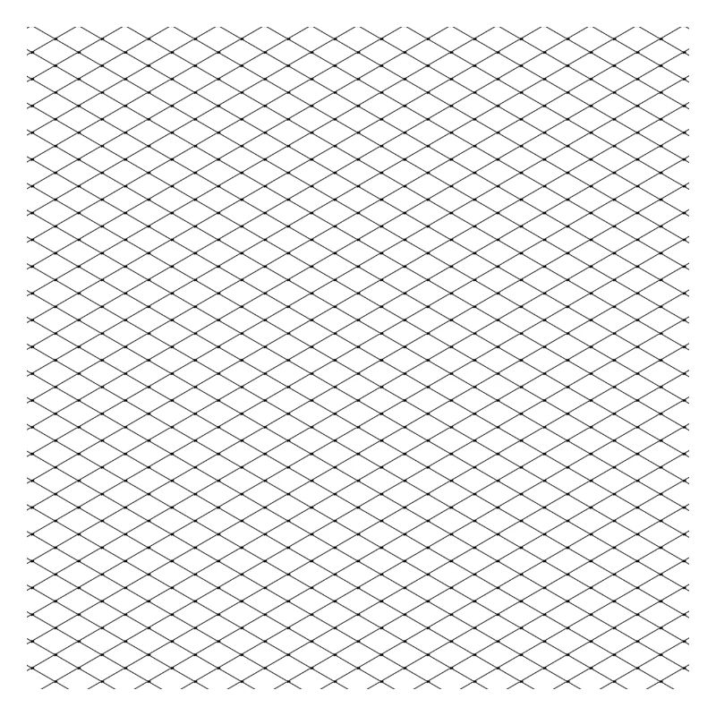 Crosses Pattern Cross