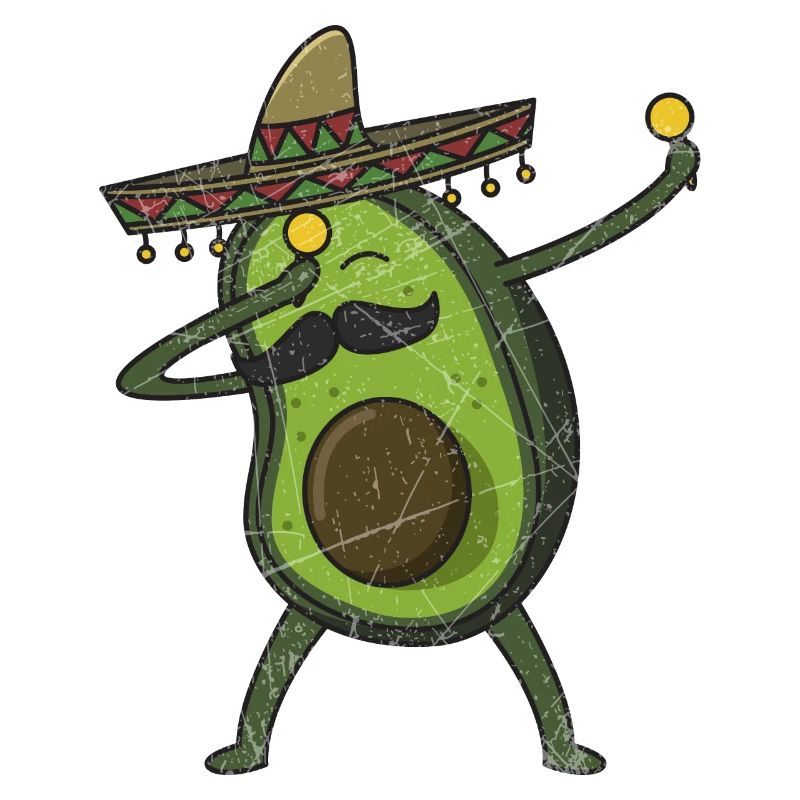 Avocado - Dab Pose - Dabbing - Geschenk