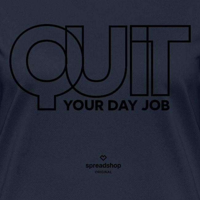 Quit in black