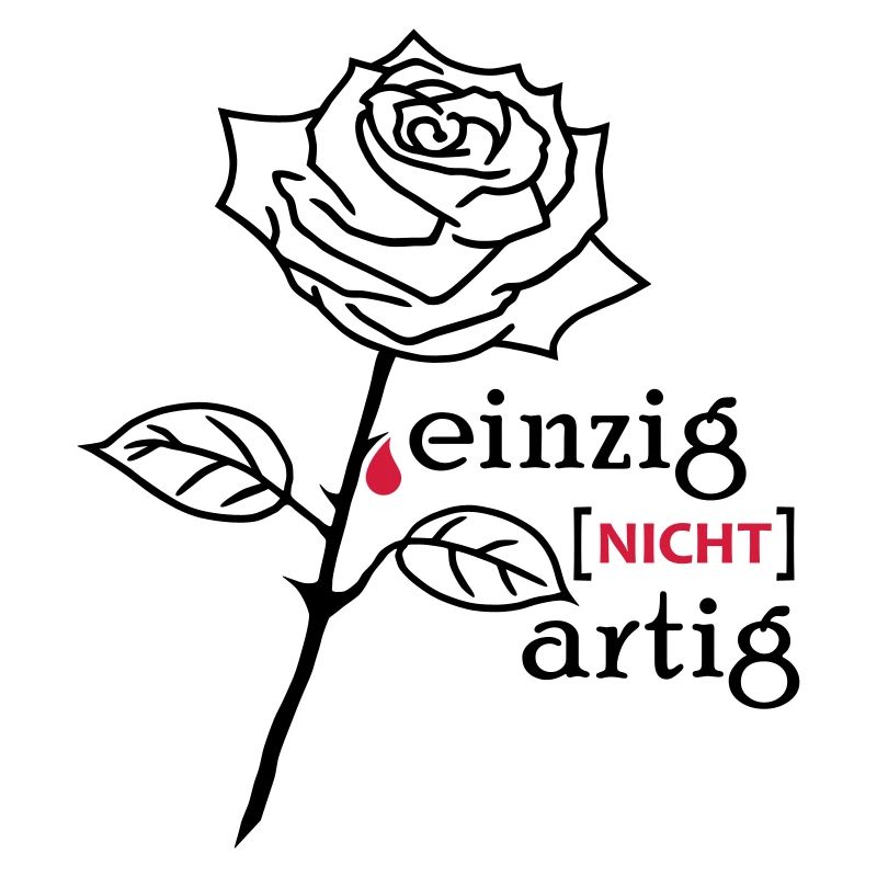 Rose einzigartig Flock