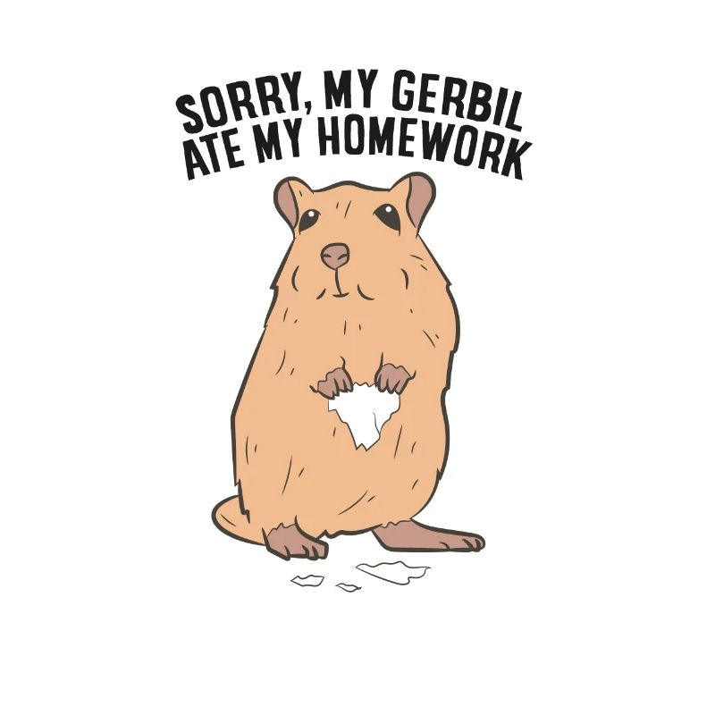 Désolé, ma souris de course a mes devoirs