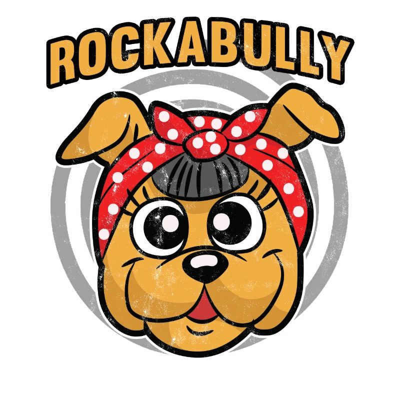 Rockabilly Bully Hund