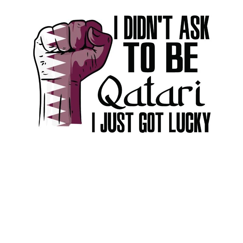 Qatari Pride Qatar Flag Grown Qatari Roots Qatari