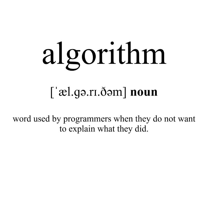 Algorithm (Algorithmus) Definition Dictionary