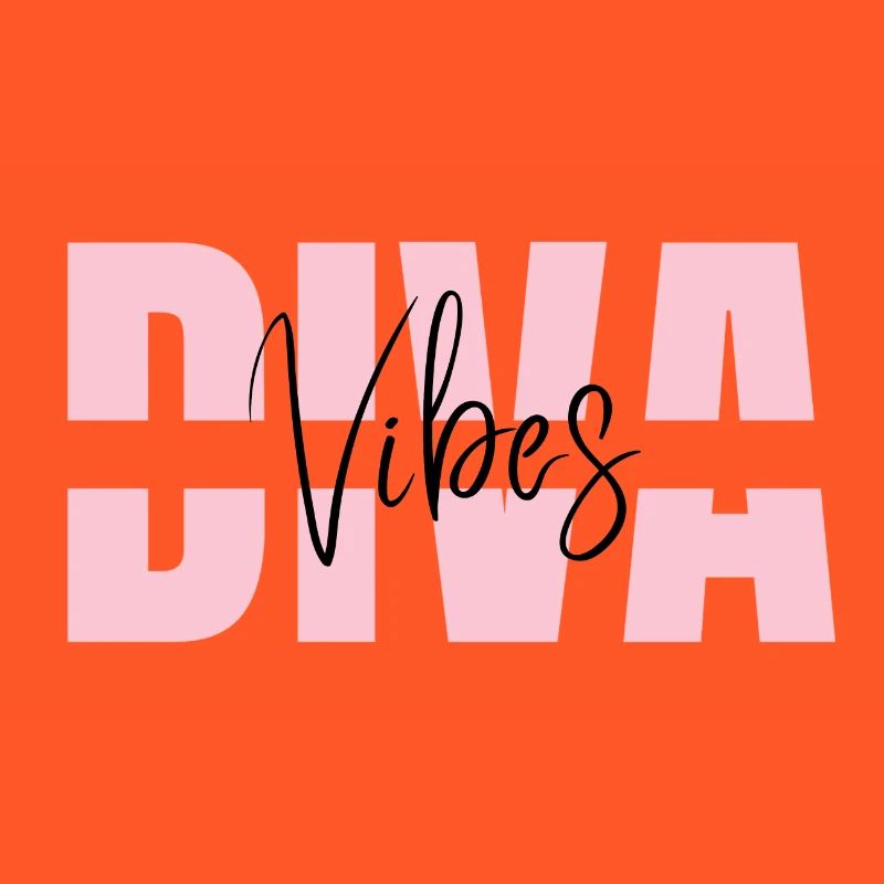 Diva Vibes - Statement Motivation Spruch