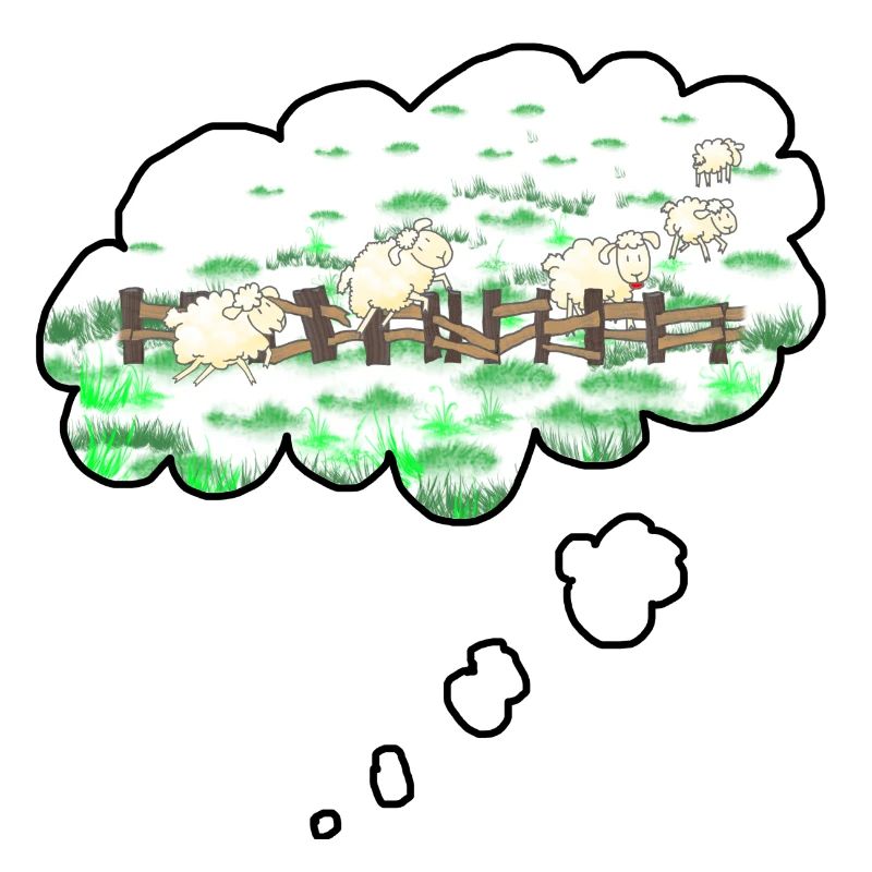 Counting sheep
