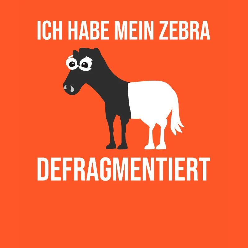Zebra Defragmentiert Computer Programmierer