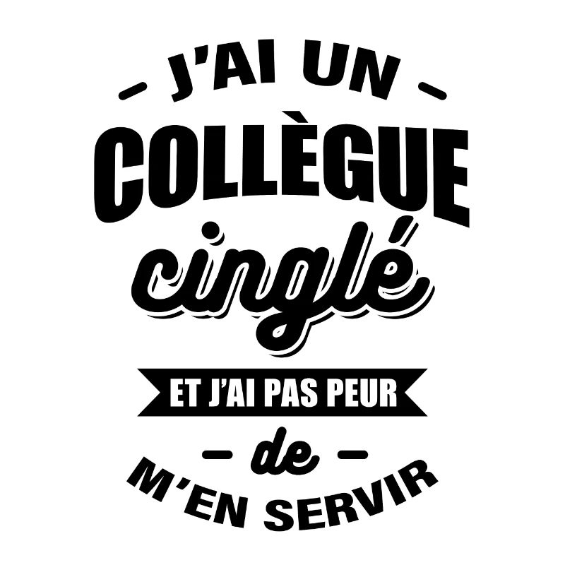 J'AI UN COLLÈGUE CINGLÉ
