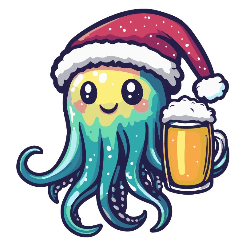 Bière de Noël Jellyfish