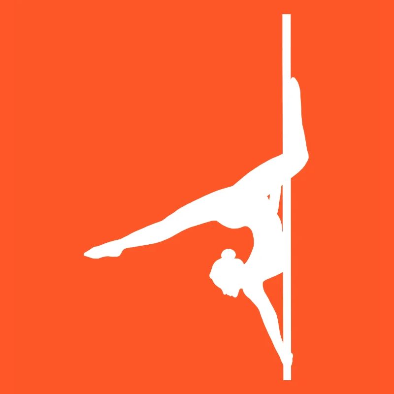 Pole dance figure forme papillon
