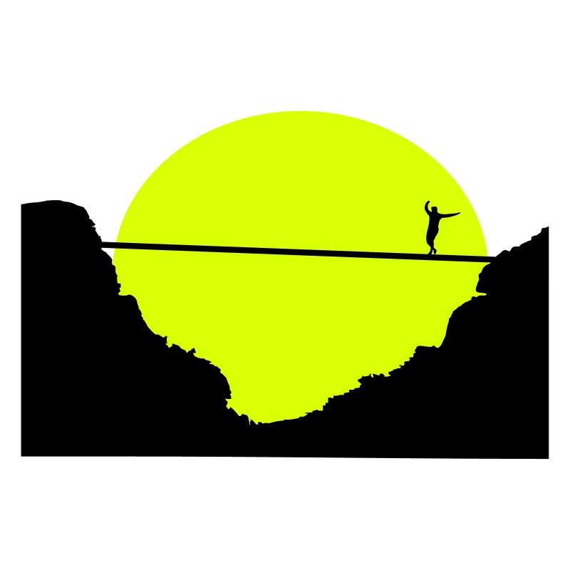 Slacklining, Highline