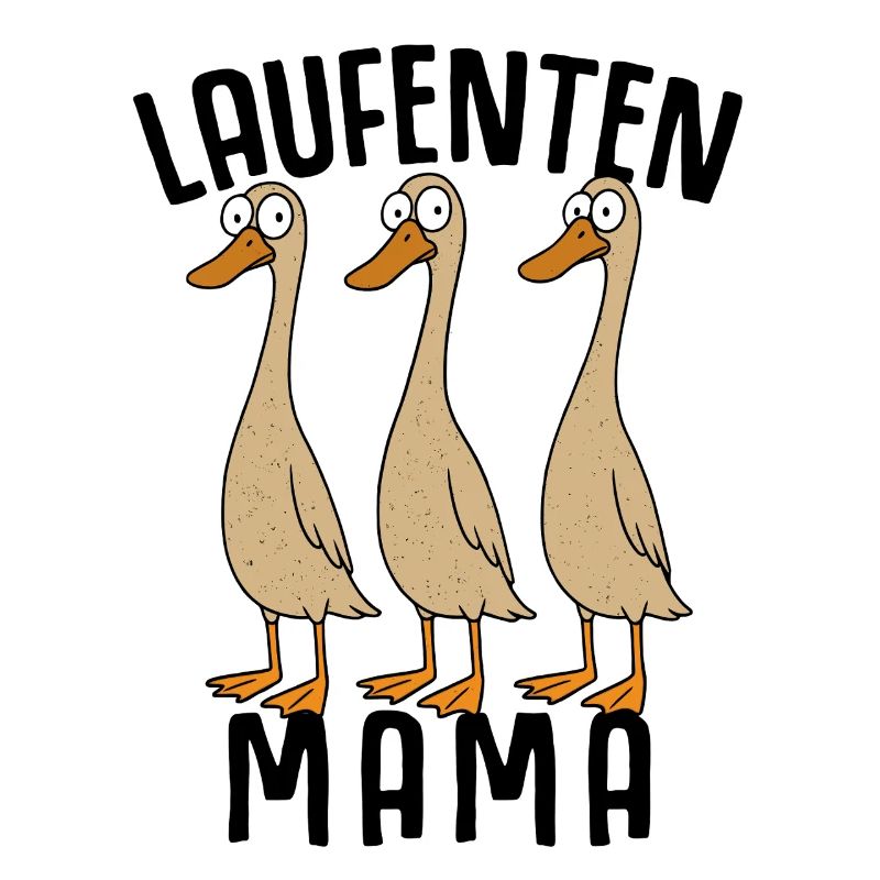 Runner Ducks Mama Duck Duck Élevage Runner Ducks