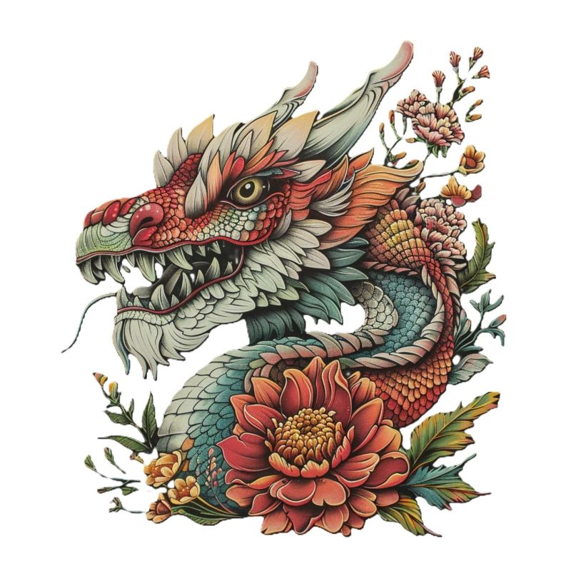 Cool Dragon Head