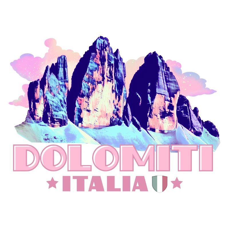 Dolomiti Italia Dolomites Three Peaks souvenir