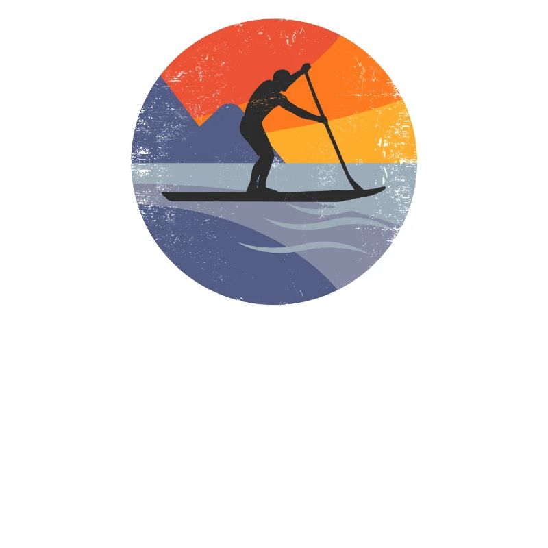 SUP Paddleboard Stand Up Paddle Vintage