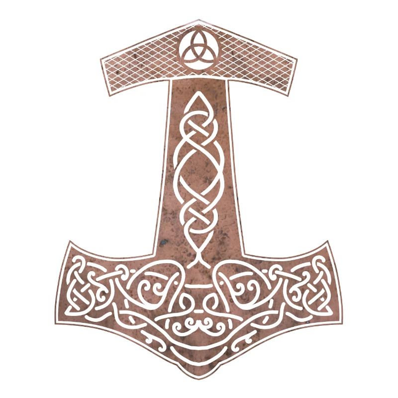 Hammer from Thor Mjölnir copper Viking gift