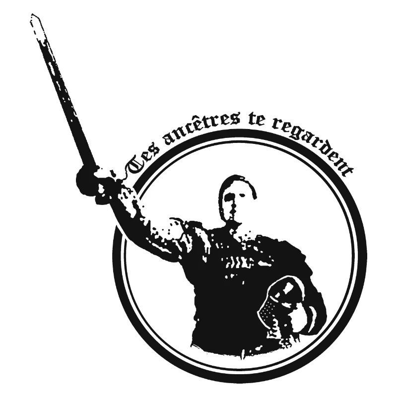 Guerrier épée en main