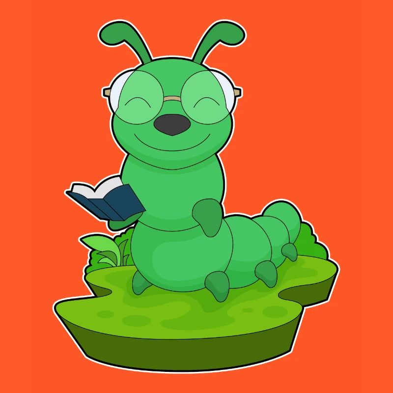 Caterpillar Reading Book