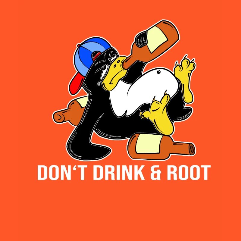 Linux Penguin Sudo Admin Funny Computer Science PC Nerd