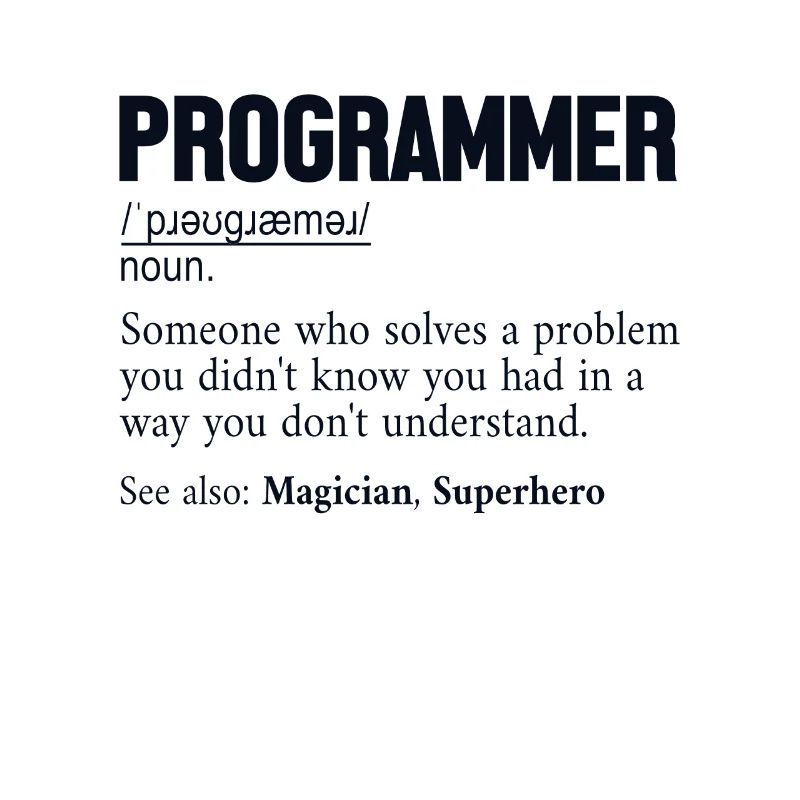 Programmeur Définition Développeur logiciel Codeur