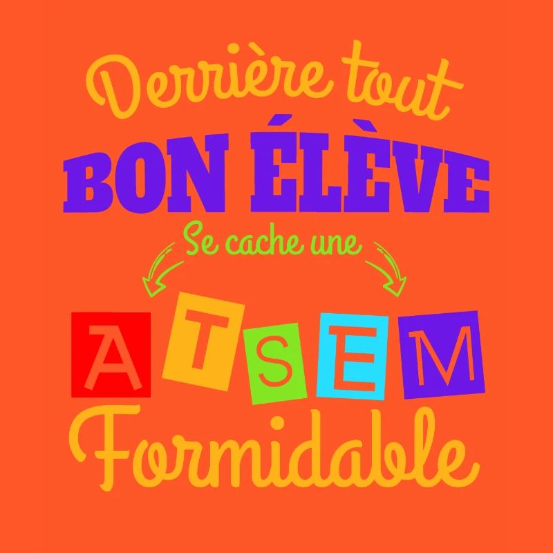 une atsem formidable - idée cadeau atsem