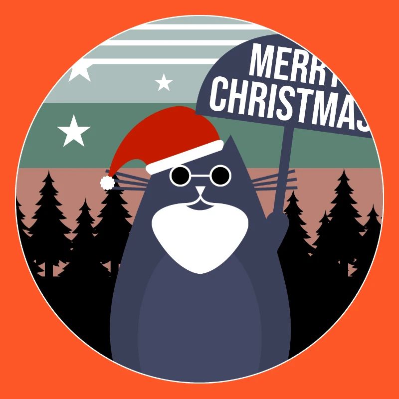 Idée cadeau de Noël chat