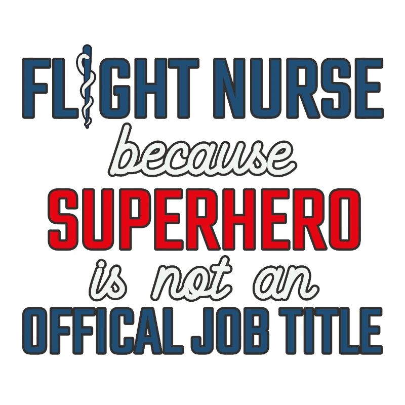 Flight Nurse Superhero Luftrettung