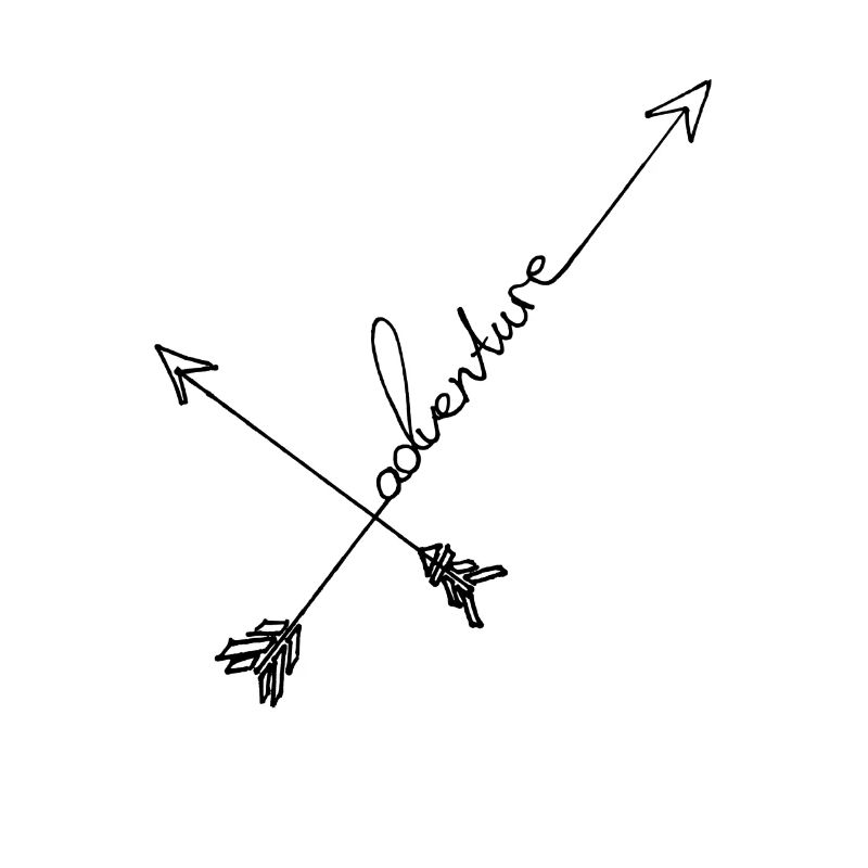 Aventure Flèches boho hipster