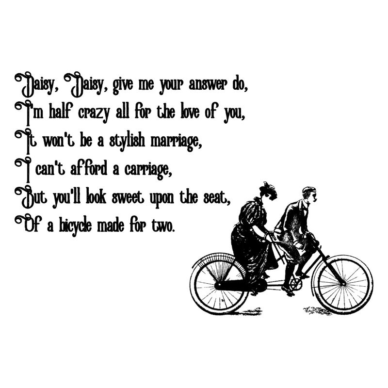 Gänseblümchen Gänseblümchen (schwarzer Text)