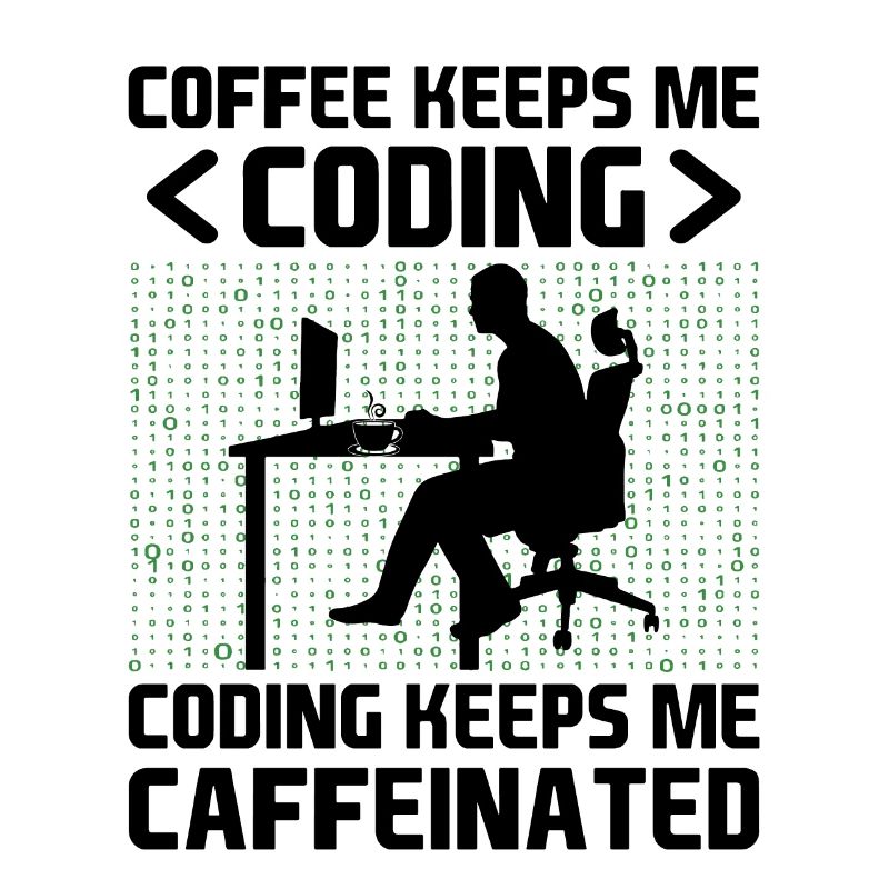 Café Codage Programmeur Codeur Développeur Nerd Coff
